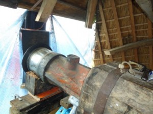 Bovenas met halslager Bovenas met halslager