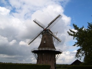 Molen in het kruis